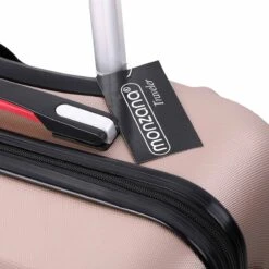 Monzana Hardcase Kofferset 4 Delig - Baseline Beautycase/M/L/XL - Rosé -Beroemde Bagage Winkel 1200x1200 631
