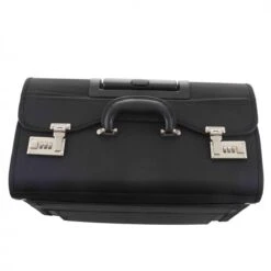 Dermata Pilotenkoffer Nylon 1340NY Zwart -Beroemde Bagage Winkel 1200x1200 652