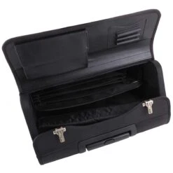 Dermata Pilotenkoffer Nylon 1340NY Zwart -Beroemde Bagage Winkel 1200x1200 653