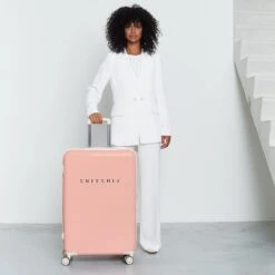 SUITSUIT - Fabulous Fifties - Papaya Peach - Duo Set (55/76 Cm) -Beroemde Bagage Winkel 1200x1200 744