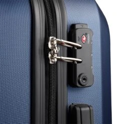 Swiss - Lausanne - Handbagage Koffer - 4 Wielen - TSA-Cijferslot - Blauw -Beroemde Bagage Winkel 1200x1200 812