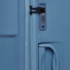 ©TROLLEYZ - Venice No.10 - Trolley - 55cm Met TSA Slot - Dubbele Wielen - 360° Spinners - 100% Polypropyleen - Handbagage Koffer In Ice Blue -Beroemde Bagage Winkel 1200x1200 815