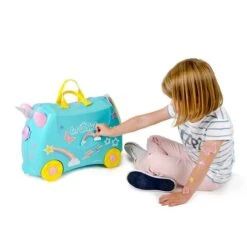 Trunki Ride-On Handbagage Koffer 46 Cm - Eenhoorn -Beroemde Bagage Winkel 1200x1200 852