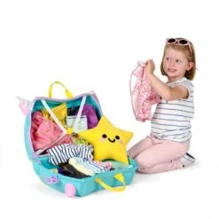 Trunki Ride-On Handbagage Koffer 46 Cm - Eenhoorn -Beroemde Bagage Winkel 1200x1200 853