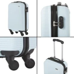 TravelZ Horizon Handbagagekoffer - 54cm Handbagage Trolley Met Gevoerde Binnenkant - Baby Blauw 14 TravelZ Horizon Handbagagekoffer - 54cm Handbagage Trolley Met Gevoerde Binnenkant - Baby Blauw -Beroemde Bagage Winkel 1200x1200 87