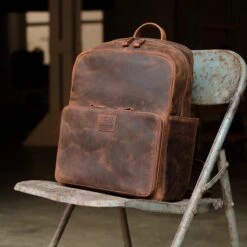 DONBOLSO Rugzak Tokio I Premium Lederen Dagrugzak Voor Mannen En Vrouwen Met Laptopvak I Ideale Lederen Rugzak Voor Op Reis, Kantoor, Universiteit I Handgemaakte Laptoptas I Vintage Bruin -Beroemde Bagage Winkel 1200x1200 991