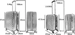 SB Travelbags Kofferset - 2 Delige 'Expandable' Koffer - Donker Grijs - 65cm/55cm 20 SB Travelbags Kofferset - 2 Delige 'Expandable' Koffer - Donker Grijs - 65cm/55cm -Beroemde Bagage Winkel 1200x561