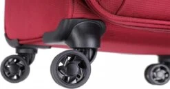 Decent D-Upright Large Koffer - 76 Cm Expandable - TSA Slot - Bordeaux Rood -Beroemde Bagage Winkel 1200x626