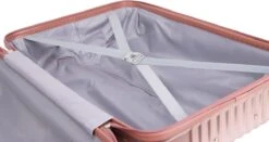 Royal Swiss - Reis Koffer - 66cm - Cijferslot- Lichtgewicht Koffer - 4 Wielen- Rosé Gold -Beroemde Bagage Winkel 1200x635 5