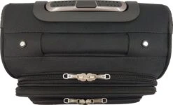 SB Travelbags Bagage Stoffen Koffer 75cm 4 Wielen Trolley - Zwart -Beroemde Bagage Winkel 1200x729