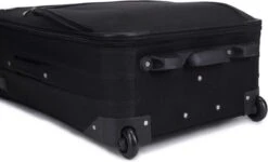 Decent Basic-Line Medium Trolley 63 Cm - Zwart -Beroemde Bagage Winkel 1200x731