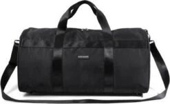 Norlander Twill Weekendtas 50L - Rugtas - Met Draagriem - Zwart -Beroemde Bagage Winkel 1200x733 2