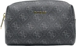 Guess Daily Pouch Dames Beautycase - Coal Logo -Beroemde Bagage Winkel 1200x738