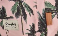 Beagles Originals Cool Originals - Rugzak - Palm Roze -Beroemde Bagage Winkel 1200x741