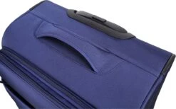 Decent D-Upright Medium Koffer - 66 Cm Expandable - TSA Slot - Donkerblauw -Beroemde Bagage Winkel 1200x746 1