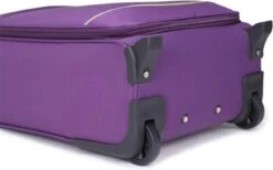 Decent Handbagage Koffer Super-Light 50 - Paars -Beroemde Bagage Winkel 1200x746