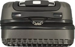 SB Travelbags Handbagage Koffer 55cm 4 Wielen Trolley - Donker Grijs -Beroemde Bagage Winkel 1200x746 3