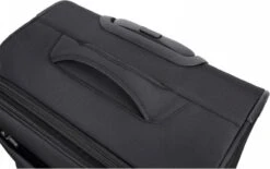 Decent D-Upright Large Koffer - 76 Cm Expandable - TSA Slot - Zwart -Beroemde Bagage Winkel 1200x754