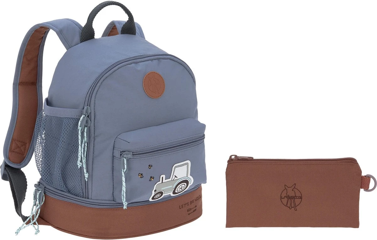 Lassig Adventure Tractor Mini Backpack Rugzak 1203001496 11 Lassig Adventure Tractor Mini Backpack Rugzak 1203001496 - Afbeelding 9