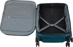 Samsonite Reiskoffer Met Laptopvak - Respark Spinner 55/20 Strict (Handbagage) Grey Print -Beroemde Bagage Winkel 1200x769