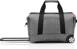Reisenthel Allrounder Trolley Reiskoffer Reistas Op 2 Wielen - 30L - Twist Silver Grijs -Beroemde Bagage Winkel 1200x776