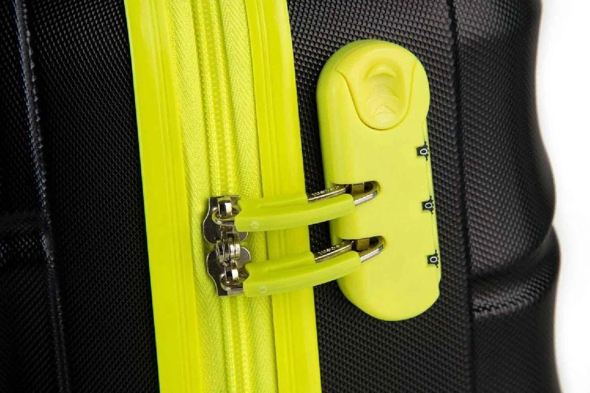 Decent Lumi Fix Handbagage Koffer - 55 Cm - Black/Blue 11 Decent Lumi Fix Handbagage Koffer - 55 Cm - Black/Blue - Afbeelding 9