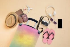 Koffer - Meisje - Regenboog - Trap - Wolken - Kinderen - Koffer Meisje - 35x55x20 Cm - Handbagage - Trolley - Reiskoffer 14 Koffer - Meisje - Regenboog - Trap - Wolken - Kinderen - Koffer Meisje - 35x55x20 Cm - Handbagage - Trolley - Reiskoffer -Beroemde Bagage Winkel 1200x800 29