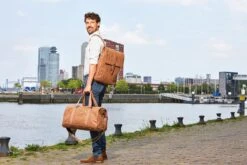 Enrico Benetti Rotterdam Sporttas / Reistas - 66601 - Camel -Beroemde Bagage Winkel 1200x800 79