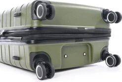 Jump Arogado - Reiskoffer - 66 Cm - 4 Wielen - TSA-Cijferslot - Kaki -Beroemde Bagage Winkel 1200x811