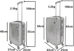 SB Travelbags Kofferset - 2 Delige -Licht Roze - 65cm/55cm 18 SB Travelbags Kofferset - 2 Delige -Licht Roze - 65cm/55cm -Beroemde Bagage Winkel 1200x831 1