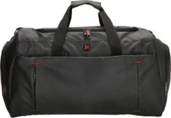 Enrico Benetti Northern 47222 Sportieve Business Sporttas Reistas - Zwart -Beroemde Bagage Winkel 1200x833 1
