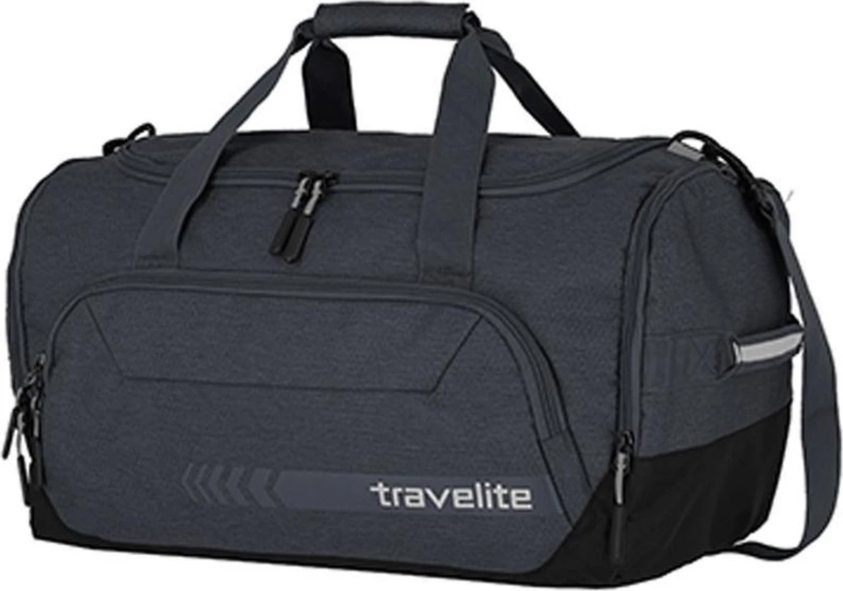 Travelite Reistas / Weekendtas - 30 X 55 X 30 Cm - 45 Liter - Kick Off - Grijs 10 Travelite Reistas / Weekendtas - 30 X 55 X 30 Cm - 45 Liter - Kick Off - Grijs - Afbeelding 8
