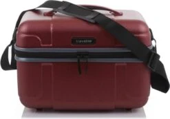 Travelite Vector Beauty Case Coral -Beroemde Bagage Winkel 1200x841