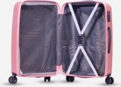 ©TROLLEYZ Ibiza No.3 - Reiskoffer 69 Cm -Pink 14 ©TROLLEYZ Ibiza No.3 - Reiskoffer 69 Cm -Pink -Beroemde Bagage Winkel 1200x862