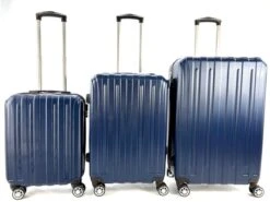 AATravel XL Reiskoffer - Trolley ABS - Met Dubbele Wielen - 75 Cm - 97 Liter - Blauw -Beroemde Bagage Winkel 1200x900 2