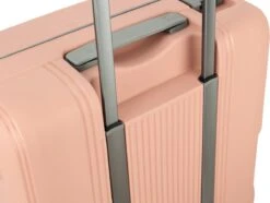 Decent Handbagage Koffer / Trolley / Reiskoffer - 55 Cm - 38 Liter - Polypropyleen - On-Tour - Roze -Beroemde Bagage Winkel 1200x906
