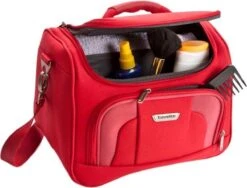 Travelite Orlando Beautycase Red -Beroemde Bagage Winkel 1200x912