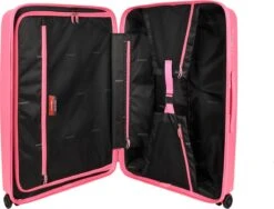 Decent CROSS-ONE PP Trolley 76 Cm - 94 Liter - TSA Slot - Pink -Beroemde Bagage Winkel 1200x913