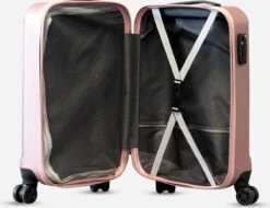 ©TROLLEYZ - Bali No.22 - Trolley 55cm Met TSA Slot - Dubbele Wielen - 360° Spinners - 100% ABS - Handbagage Koffer In Cosmopolitan Pink 14 ©TROLLEYZ - Bali No.22 - Trolley 55cm Met TSA Slot - Dubbele Wielen - 360° Spinners - 100% ABS - Handbagage Koffer In Cosmopolitan Pink -Beroemde Bagage Winkel 1200x921
