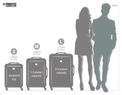 Princess Traveller Barcelona - Handbagage Koffer - Zwart - S - 55cm -Beroemde Bagage Winkel 1200x932 3