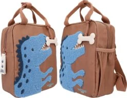 Depesche Dino World Kleine Rugzak Bruin DINO MINI -Beroemde Bagage Winkel 1200x933