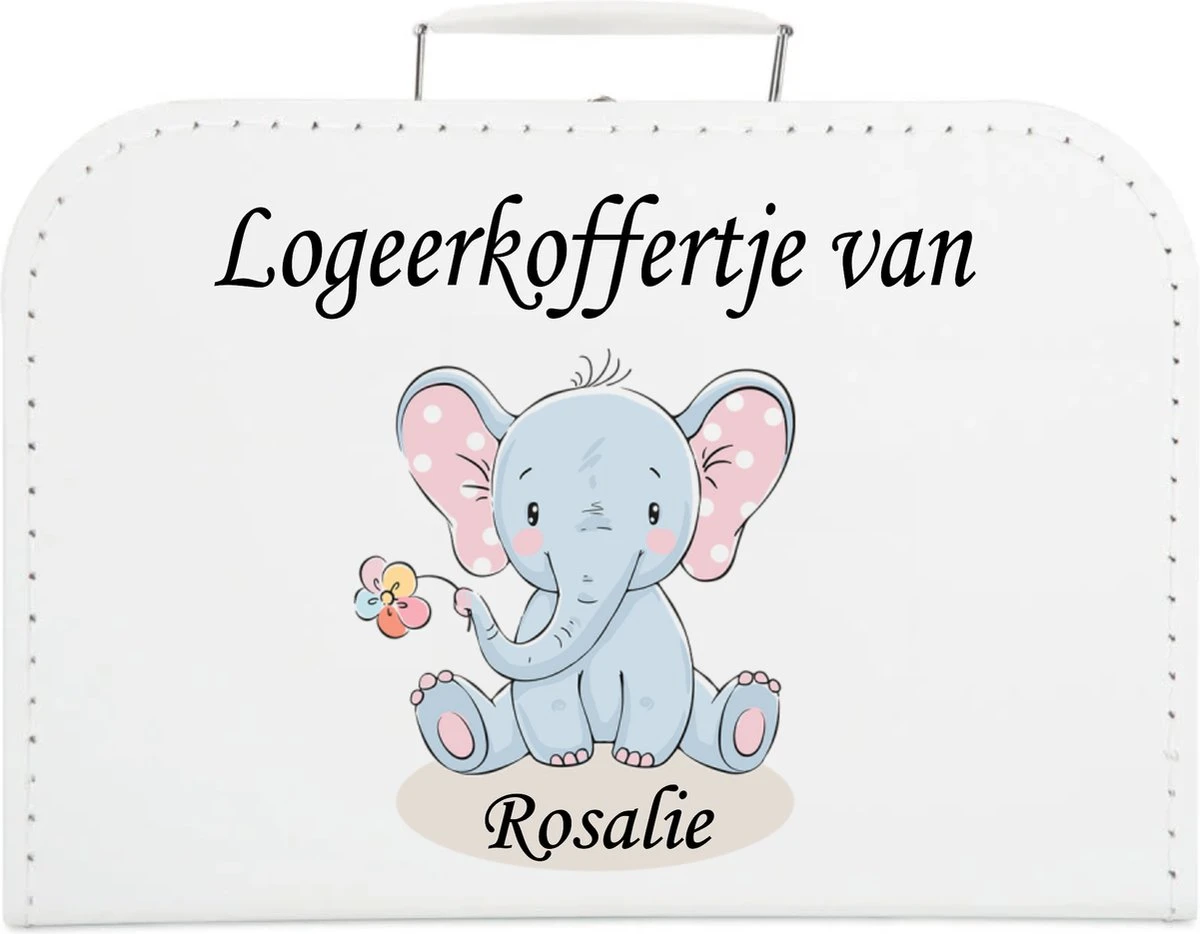 Logeerkoffer Effen - Kinderkoffer- Kraamcadeau - Geboortecadeau - Opa En Oma 8 Logeerkoffer Effen - Kinderkoffer- Kraamcadeau - Geboortecadeau - Opa En Oma - Afbeelding 6