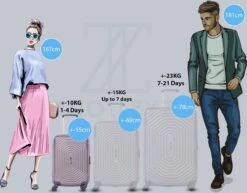 ©TROLLEYZ - Florence No.7 - Trolley - 55cm Met TSA Slot - Dubbele Wielen - 360° Spinners - 100% ABS - Handbagage Koffer In Cloudy Grey 16 ©TROLLEYZ - Florence No.7 - Trolley - 55cm Met TSA Slot - Dubbele Wielen - 360° Spinners - 100% ABS - Handbagage Koffer In Cloudy Grey -Beroemde Bagage Winkel 1200x940