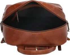 Genicci Amsterdam Rugzak - Cognac -Beroemde Bagage Winkel 1200x940 3