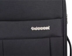 Decent D-Upright Large Koffer - 76 Cm Expandable - TSA Slot - Zwart -Beroemde Bagage Winkel 1200x945