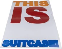 Merkloos 2 X. Koffer Stickers This Is My Suitcase ! ( Alleen 2 Sticker Vellen Excl. Koffer ) -Beroemde Bagage Winkel 1200x946 1
