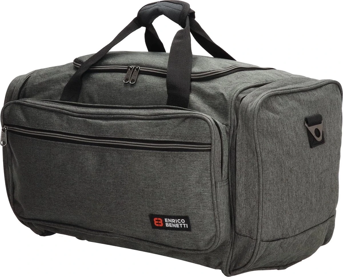 Enrico Benetti Montevideo 35314 Reistas/sporttas S - Grijs 5 Enrico Benetti Montevideo 35314 Reistas/sporttas S - Grijs - Afbeelding 3