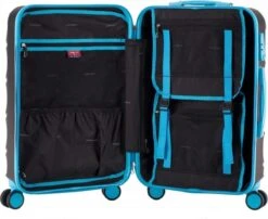 Decent Lumi Fix Handbagage Koffer - 55 Cm - Black/Blue 16 Decent Lumi Fix Handbagage Koffer - 55 Cm - Black/Blue -Beroemde Bagage Winkel 1200x982