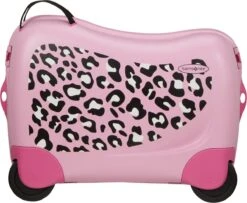 Samsonite - Dream Rider Kinderkoffer Leopard L.4 Wielen (handbagage) -Beroemde Bagage Winkel 1200x988