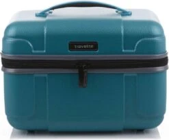 Travelite Vector Beauty Case Turquoise 18 Travelite Vector Beauty Case Turquoise -Beroemde Bagage Winkel 1200x992